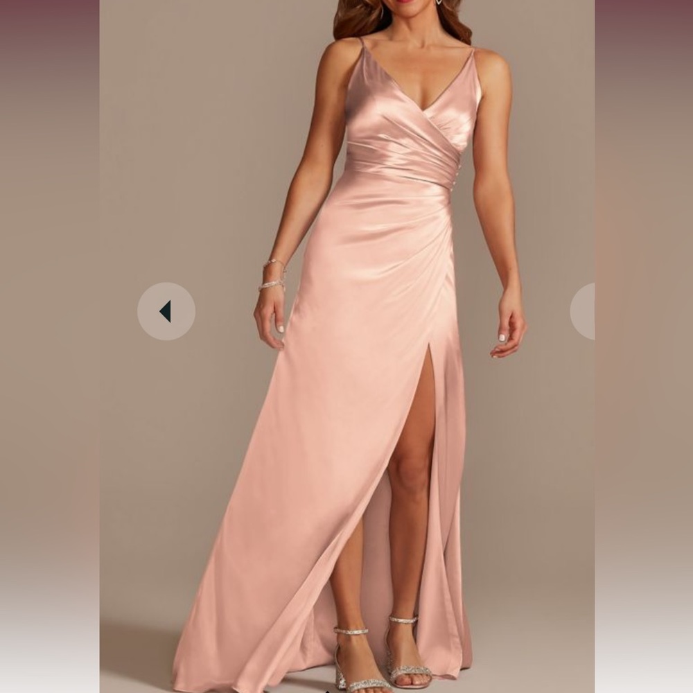 Cinnamon bridesmaid dress